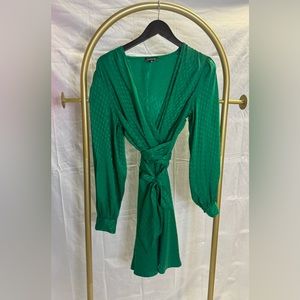 Express green dress